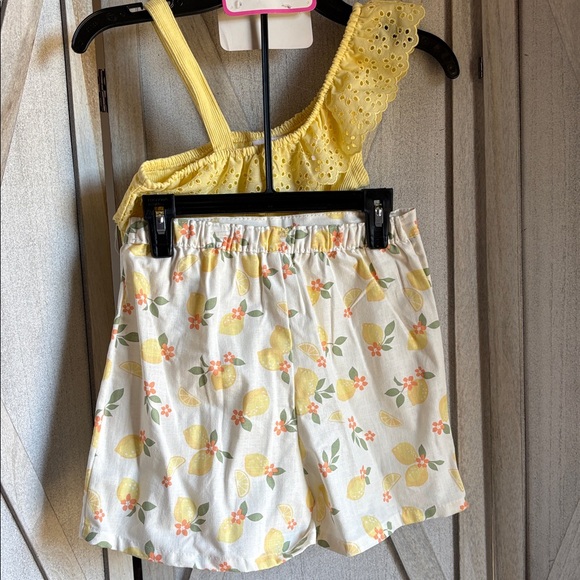 Little Lass Lemon Two-Piece Set - Picture 4 of 4